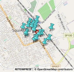 Mappa Via Tripoli, 73018 Squinzano LE, Italia (0.269)
