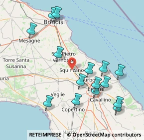 Mappa Via Frassaniti, 73018 Squinzano LE, Italia (18.784)