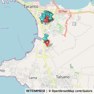 Mappa Giardini Cordelia Jannelli, 74100 Taranto TA, Italia (2.35538)