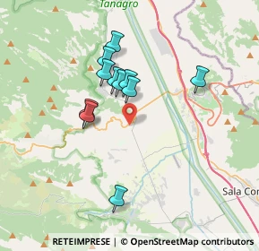 Mappa Località Scorzo, 84037 San Pietro al Tanagro SA, Italia (3.19909)