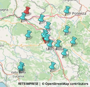 Mappa Località Scorzo, 84037 San Pietro al Tanagro SA, Italia (15.63882)