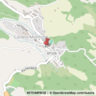 Mappa Via Umberto I,  6, 84020 Corleto Monforte, Salerno (Campania)
