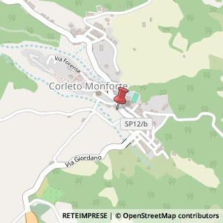 Mappa Piazza Municipio, 14, 84020 Corleto Monforte, Salerno (Campania)