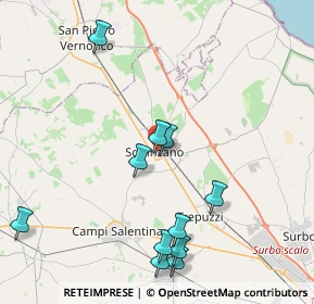 Mappa 73018 Squinzano LE, Italia (4.82)