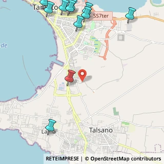 Mappa Via Tessaglia, 74121 Taranto TA, Italia (3.53727)