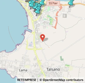 Mappa Via Tessaglia, 74121 Taranto TA, Italia (3.45455)