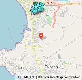 Mappa Via Tessaglia, 74121 Taranto TA, Italia (2.79909)