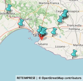 Mappa Via Tessaglia, 74121 Taranto TA, Italia (16.65583)