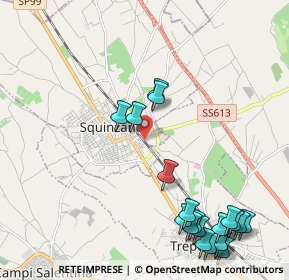 Mappa Via Paganini, 73018 Squinzano LE, Italia (2.9785)