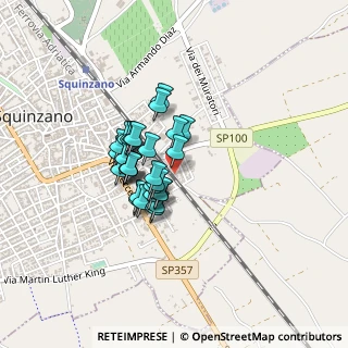 Mappa Via Paganini, 73018 Squinzano LE, Italia (0.31172)