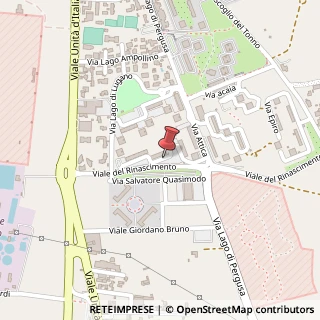 Mappa Via Attica, 11, 74100 Taranto, Taranto (Puglia)