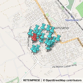 Mappa Via Risorgimento, 73018 Squinzano LE, Italia (0.26786)