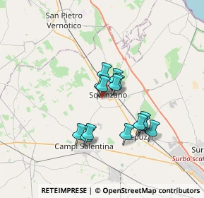 Mappa Via Risorgimento, 73018 Squinzano LE, Italia (2.83786)