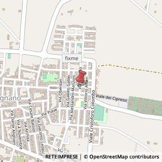 Mappa Via dell'Antoglietta, 18, 74022 Fragagnano, Taranto (Puglia)