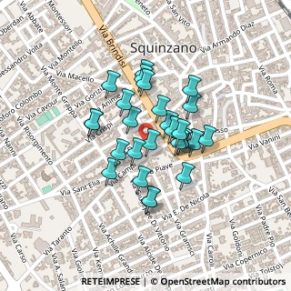Mappa Piazza San Nicola, 73018 Squinzano LE, Italia (0.16429)
