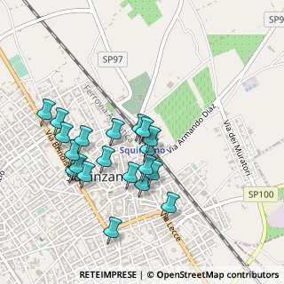 Mappa Largo Stazione, 73018 Squinzano LE, Italia (0.478)