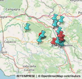 Mappa Via Sandro Pertini, 84020 Corleto Monforte SA, Italia (12.80222)