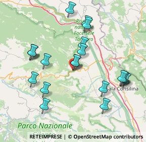 Mappa Via Roma, 84030 San Rufo SA, Italia (8.778)