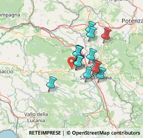 Mappa Via Roma, 84030 San Rufo SA, Italia (9.70643)