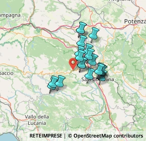 Mappa Via Roma, 84030 San Rufo SA, Italia (10.184)