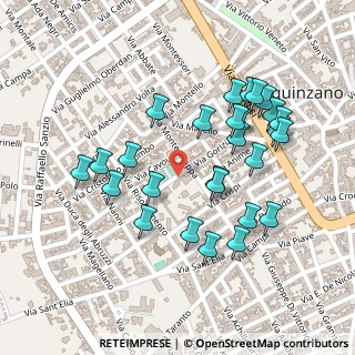 Mappa Via Gorizia, 73018 Squinzano LE, Italia (0.23704)