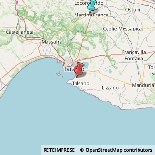 Mappa Via Etolia, 74121 Taranto TA, Italia (54.776)