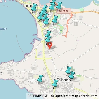 Mappa Via Etolia, 74121 Taranto TA, Italia (2.87875)