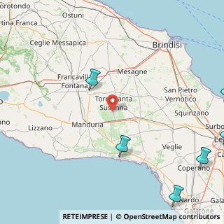 Mappa Via Giuseppe Garibaldi, 72020 Erchie BR, Italia (45.4425)