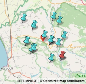 Mappa Via Volpaio, 84069 Roccadaspide SA, Italia (6.7595)