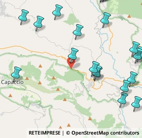 Mappa Via Volpaio, 84069 Roccadaspide SA, Italia (6.2625)