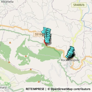 Mappa Via Volpaio, 84069 Roccadaspide SA, Italia (1.64286)