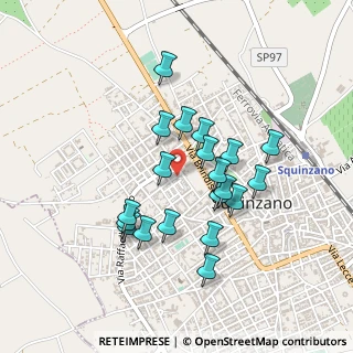 Mappa Via Montessorri, 73018 Squinzano LE, Italia (0.4205)
