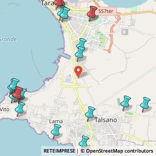Mappa Piazza Alda Merini, 74121 Taranto TA, Italia (3.6105)