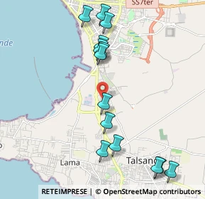 Mappa Piazza Alda Merini, 74121 Taranto TA, Italia (2.43143)