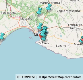 Mappa Piazza Alda Merini, 74121 Taranto TA, Italia (20.13571)