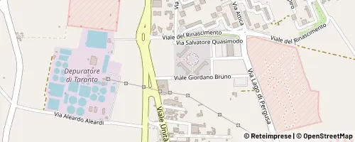 Mappa Tarente