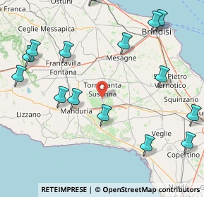 Mappa 72020 Erchie BR, Italia (22.85333)