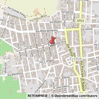 Mappa Via Oria, 59, 72020 Erchie, Brindisi (Puglia)