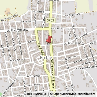 Mappa Via San Croce, 14, 72020 Erchie, Brindisi (Puglia)