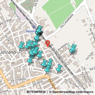 Mappa Via Benedetto Croce, 73018 Squinzano LE, Italia (0.24286)
