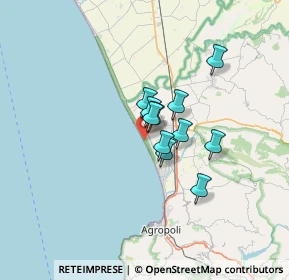 Mappa Via Dei Lidi, 84047 Capaccio SA, Italia (4.39182)