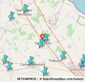 Mappa Via Rosmini, 73018 Squinzano LE, Italia (6.42909)