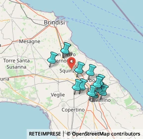 Mappa Via Rosmini, 73018 Squinzano LE, Italia (12.68308)