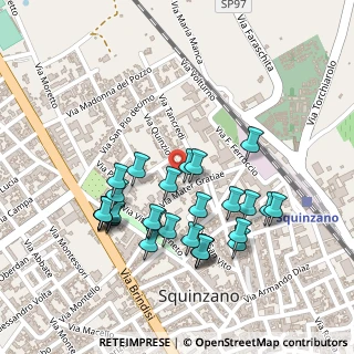 Mappa Via Rosmini, 73018 Squinzano LE, Italia (0.23571)