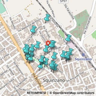 Mappa Via Rosmini, 73018 Squinzano LE, Italia (0.24138)