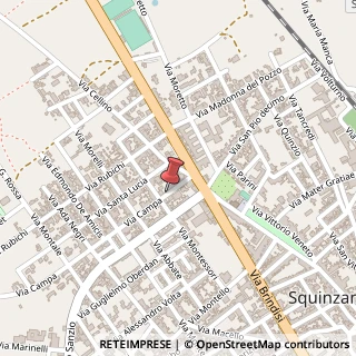 Mappa Via G. Campa, 18, 73018 Squinzano, Lecce (Puglia)