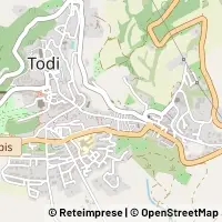 Mapa Todi