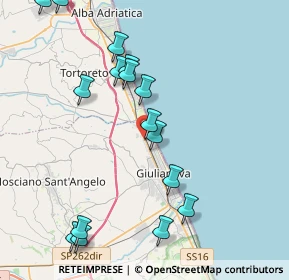 Mappa SS Adriatica, 64021 Giulianova TE (5.00588)