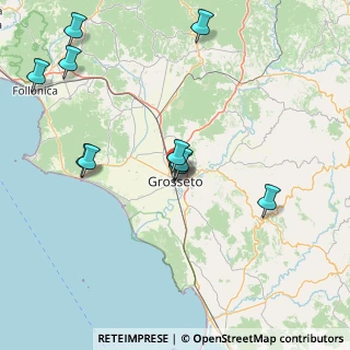 Mappa Via Emilia, 58100 Grosseto GR, Italia (17.03545)