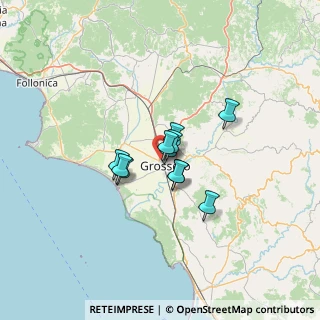 Mappa Viale Giuseppe Giusti, 58100 Grosseto GR, Italia (7.99727)